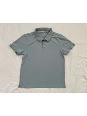 Calvin Klein men’s size medium sky blue liquid touch polo